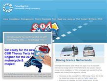Tablet Screenshot of driveright.nl